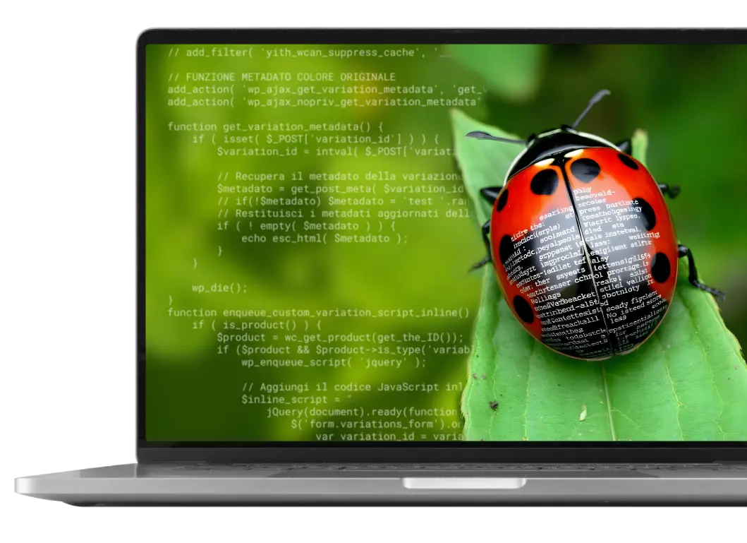 Software Applìa mostrato su un laptop